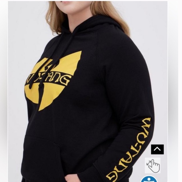 Torrid Wu Tang Cozy Fleece Pullover Hoodie-Size 2X-Like New - Picture 3 of 11